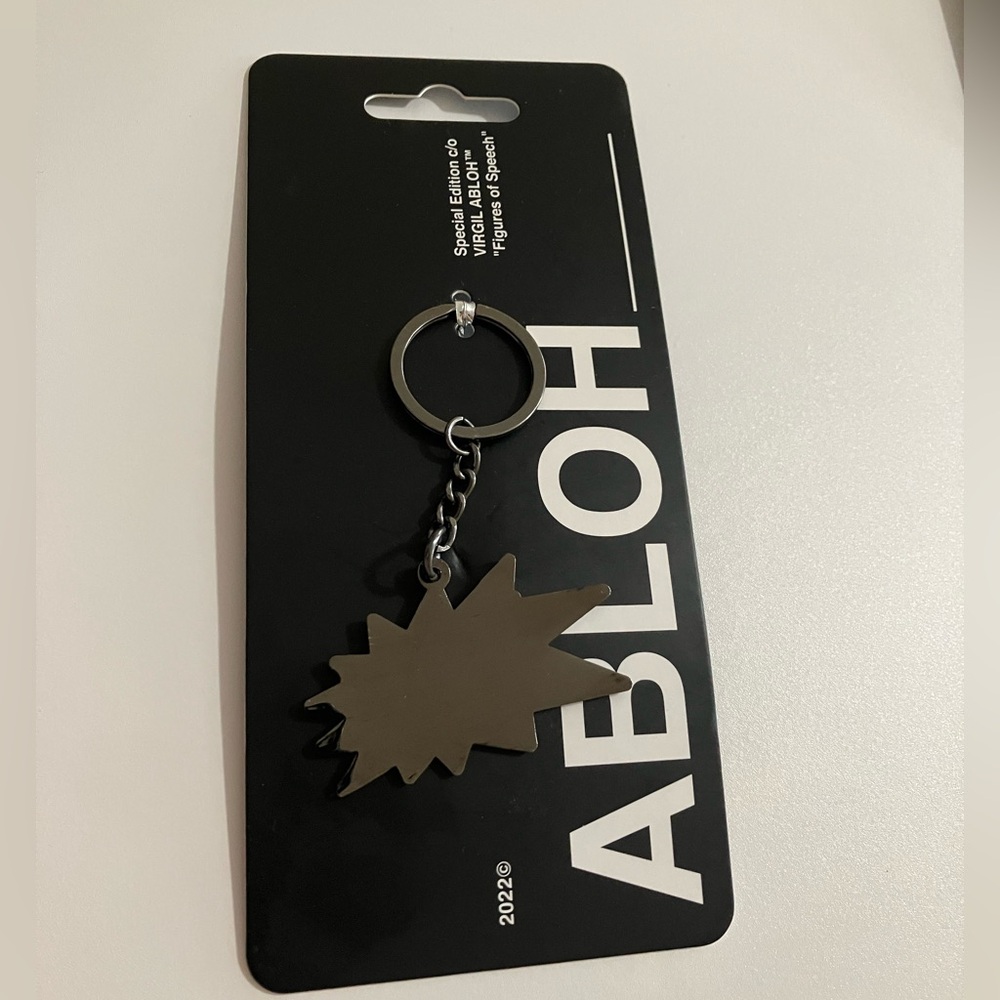 VIRGIL ABLOH Collector Keychain BKM Brooklyn Museum NYC Louis Vuitton Off White - Picture 3 of 4